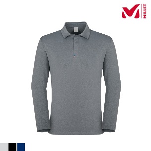 밀레 남성용 코트나 멜란지 카라티셔츠 - 3color